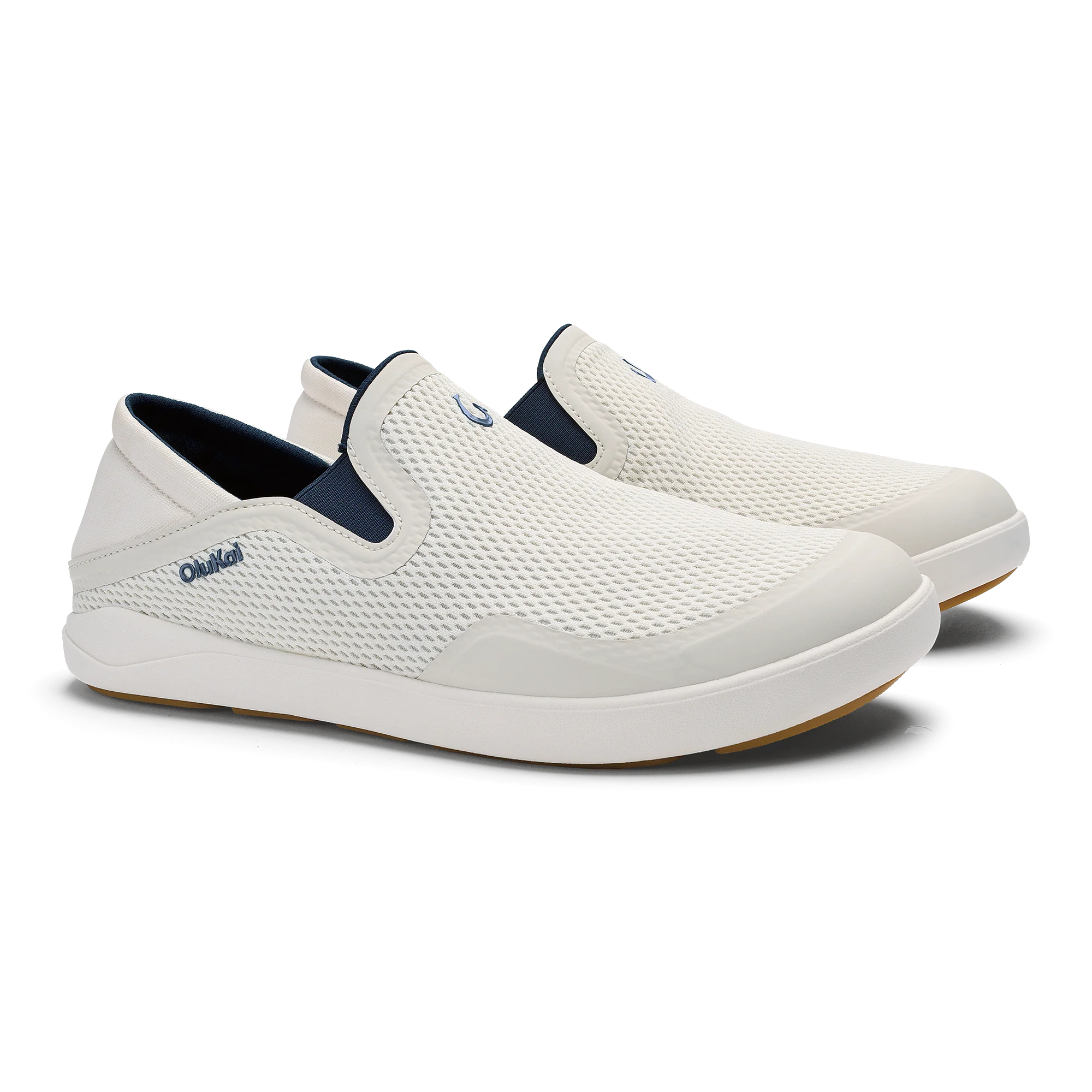 Moku Slip On  -  White Sand / Trench Blue - Image 4