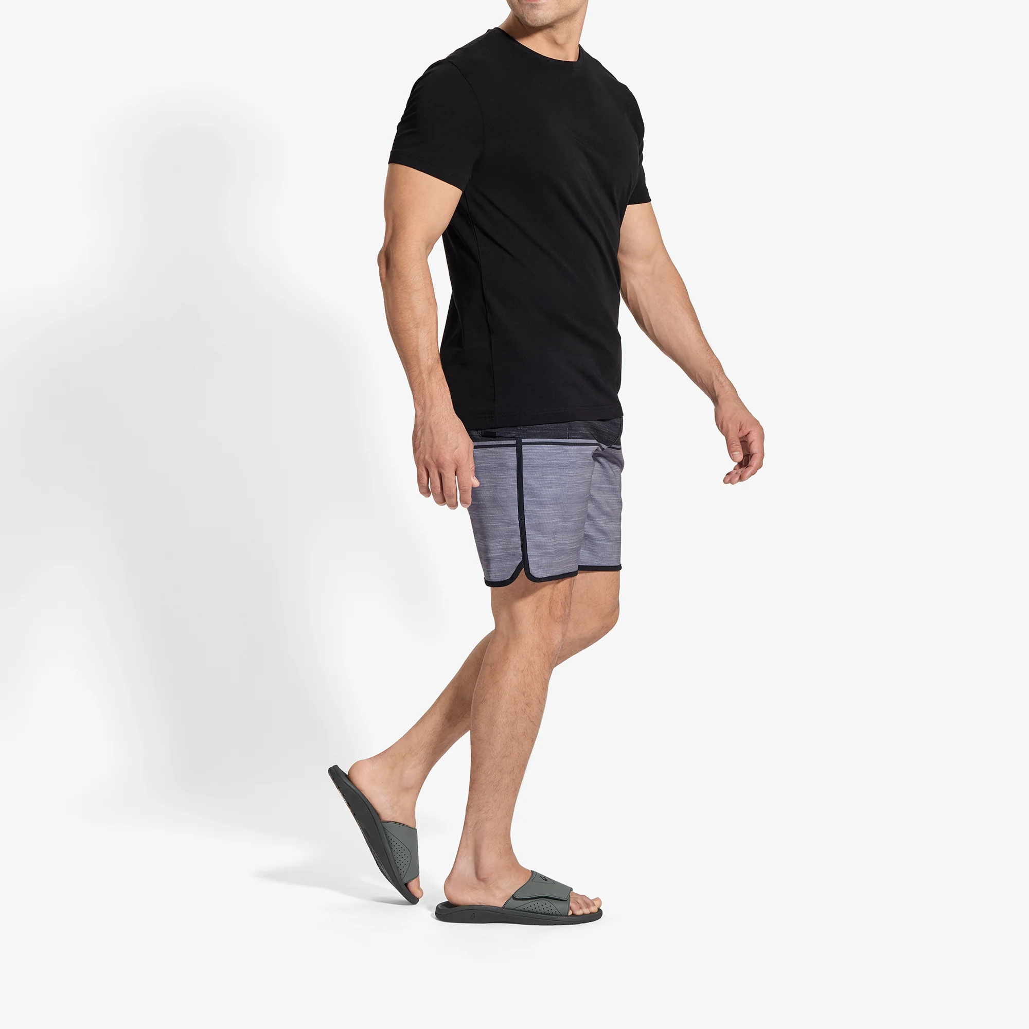 Nalu Slide - Rock / Black - Image 4