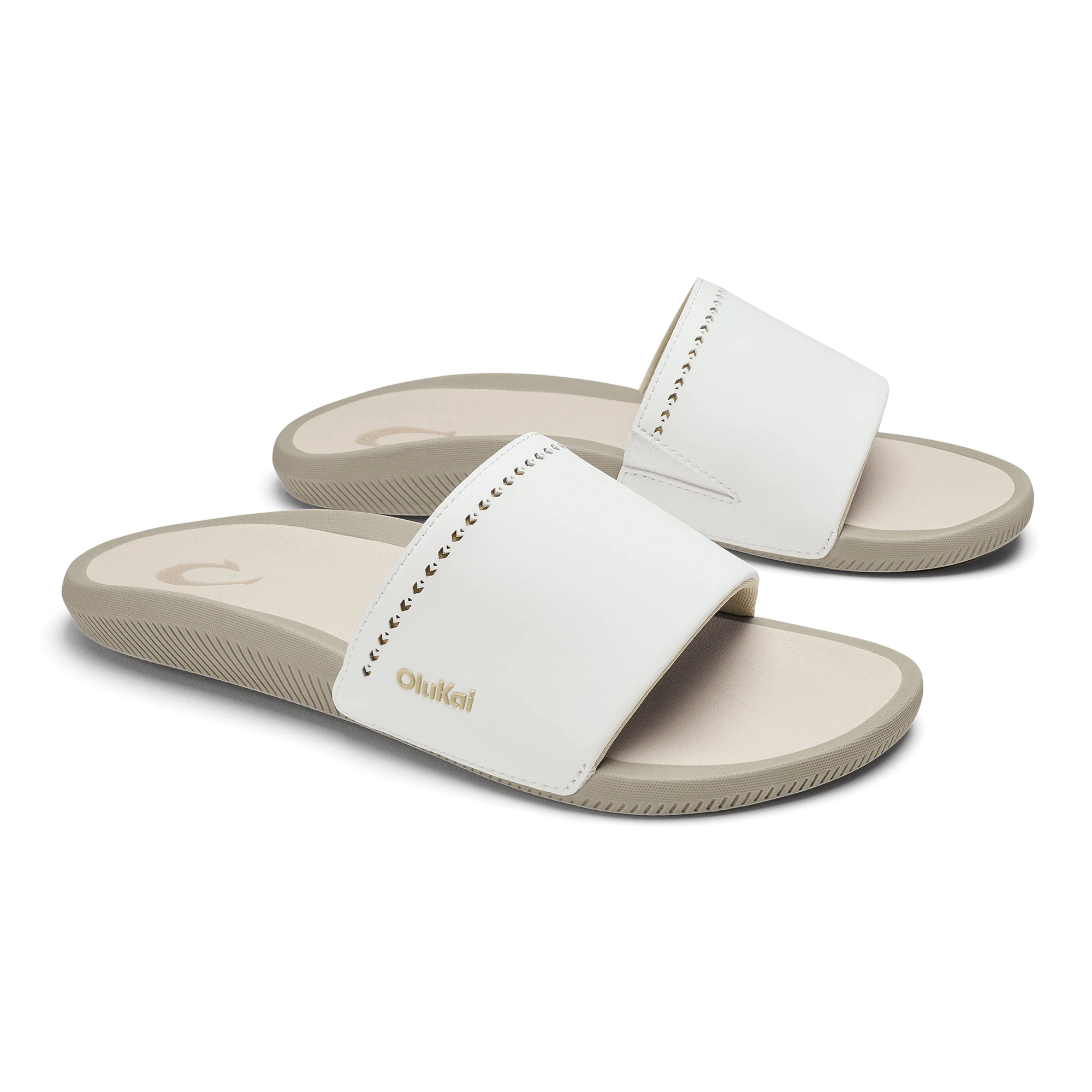 Ulele Slide  -  Bright White / Tapa - Image 3