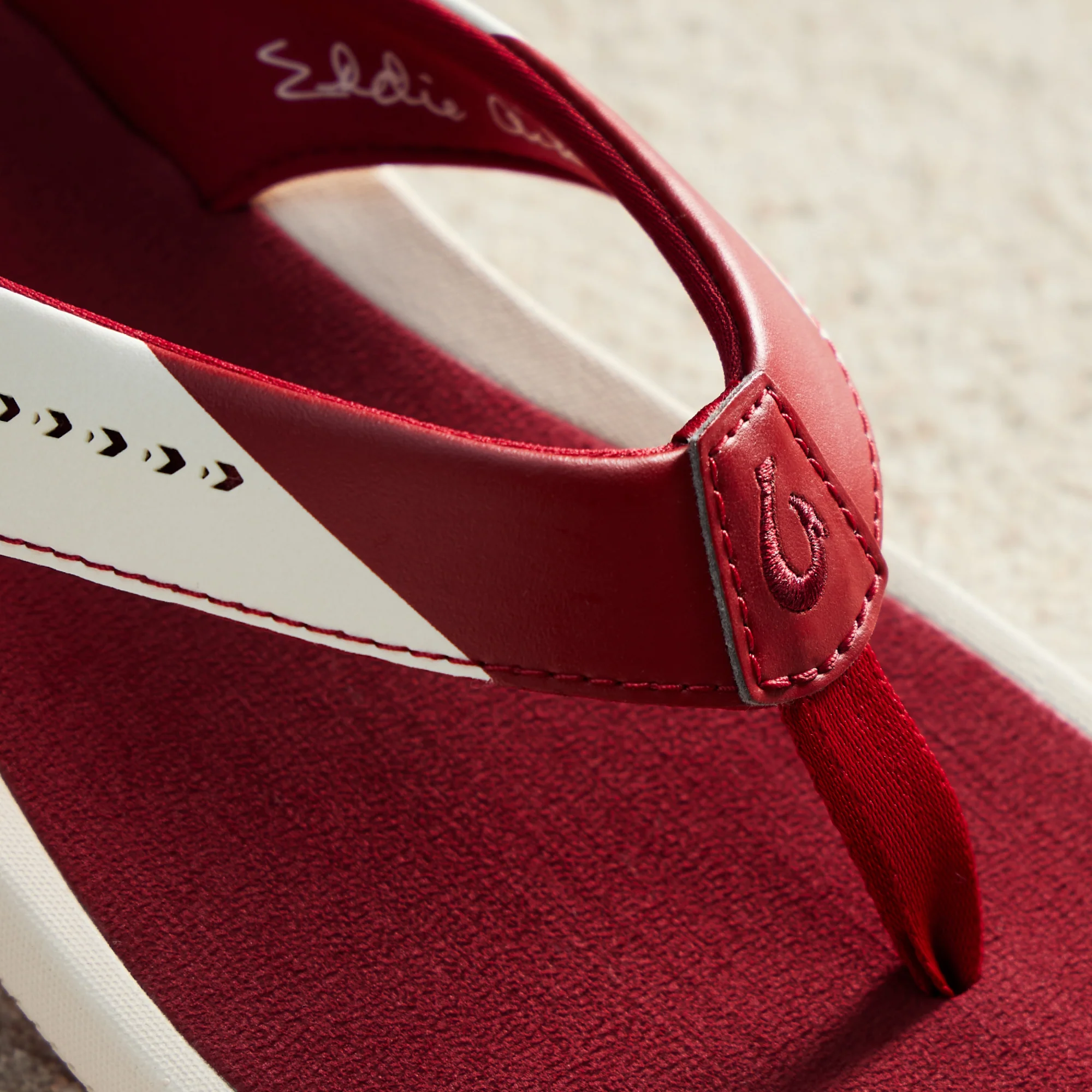 Ulele - Off White / Deep Red - Image 3